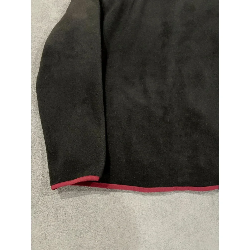Polo Ralph Lauren Fleece Sweatshirt Mens M Black Performance 1/4 Snap Pullover